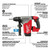 M18 FUEL 1-1/8” SDS Plus Rotary Hammer