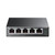 5-Port Desktop Switch w/4 port PoE+