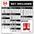 SHOCKWAVE Impact-Duty Alloy Steel Screw Driver Bit Set (54 Piece)