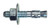 3/8 in. D X 2-3/4 in. L Steel Round Head Wedge Anchor 25 pk