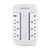 6 Outlet Wall Tap Swivel Surge Protector with USB