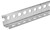 0.048 in. X 1.25 in. W X 72 in. L Zinc Plated Steel Slotted Angle