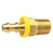 Hose Fitting Adapter Barb X Thread 1/4 in Hose I.D, 3/8"-18 Thread