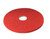 17 in. D Non-Woven Natural/Polyester Fiber Buffer Floor Pad - Red