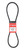 FHP 5L460 Standard General Utility V-Belt 0.63 in. W X 46 in. L