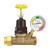 3/4 in. FNPT Bronze Water Pressure Regulator with Gauge