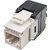 Cat6 Tool Free Keystone Jack, White 10PK