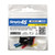 Cat5e Unshielded Keystone Feed-Thru Coupler  Black