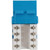 GigaMax Cat 5e QuickPort Jack, Blue -