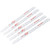 4" 6TPI T-Shank Multi Material Bi-Metal Jig Saw Blades (5 Pack)