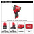 M12 FUEL 12V Li-Ion Brushless Cordless Stubby 3/8 in. Impact Wrench Kit w/(1) 5.0Ah & (1) 2.5 Ah High Output Batteries