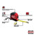 10 ft. Keychain Tape Measure with LED Light