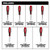 SAE HollowCore Magnetic Nut Driver Set (7-Piece)