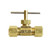 1/4 in. 1/4 in. Brass Needle Valve