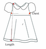 Infant Baptism Dress for Baby Girl