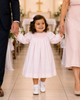 Pink Smocked Dress - Church Dress