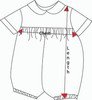 Baby Boys 1st Birthday Outfits measurement placement