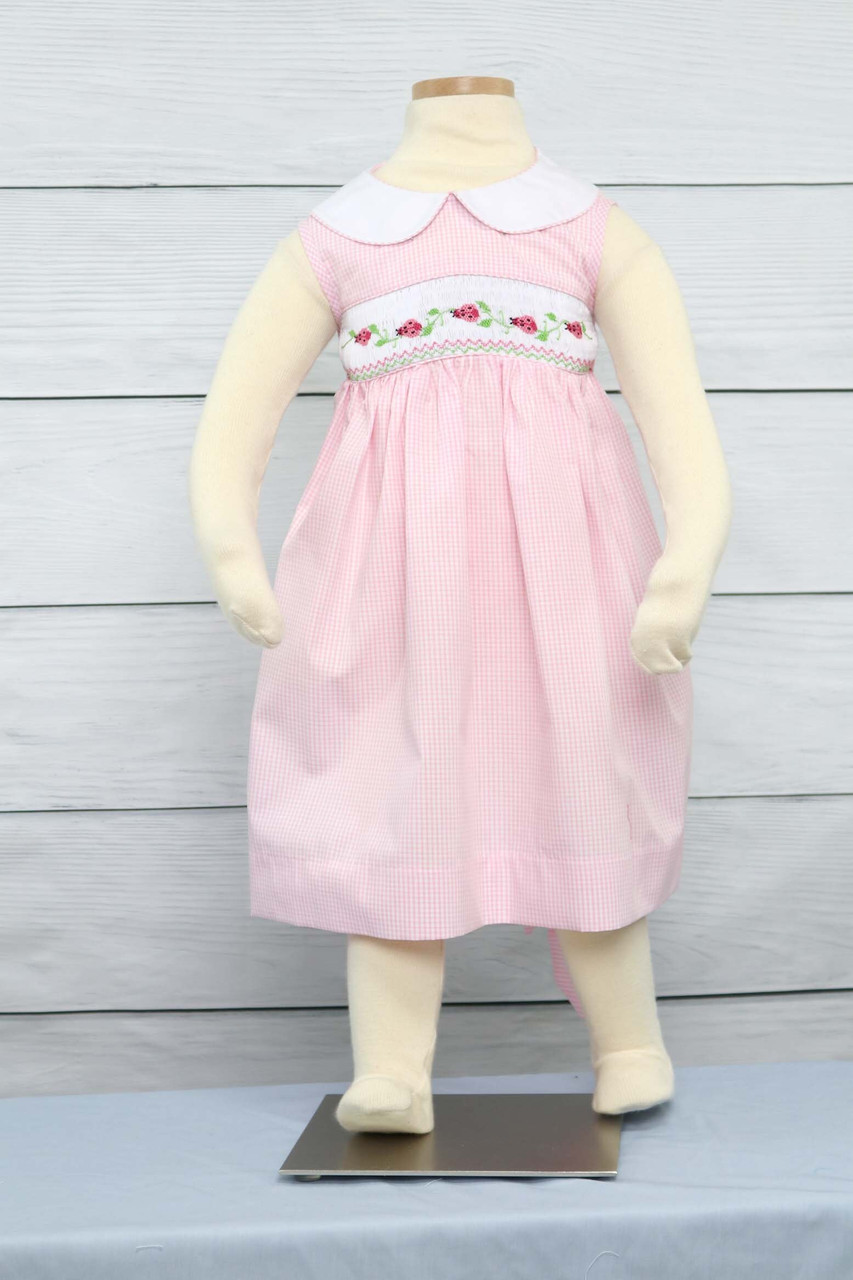 pink ladybug dress Topvintage Boutique Collection Topvintage exclusive ~ Angie Ladybug Swing Dress in Pink