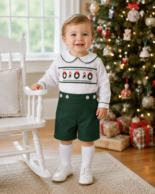 Toddler Boy Christmas Outfit