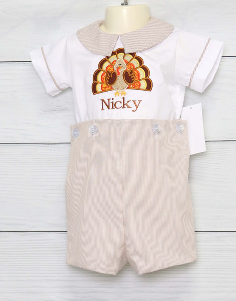 Baby Thanksgiving Outfit Boy