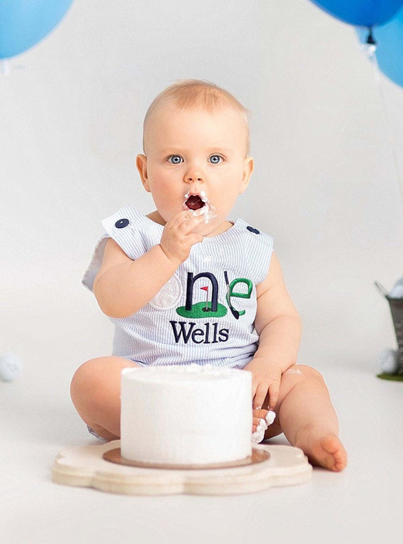 Hole in ONE Golf-Themed Birthday Party for Boys