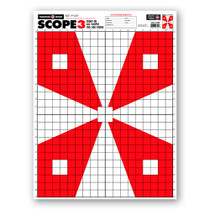 Scope 3 Alignment/Sight-In Zeroing Paper Shooting Targets by Thompson