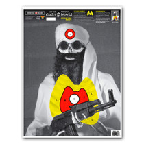 Crazy-Bones Terrorist Isis Bin Laden 19"x25" Paper Shooting Targets by Thompson