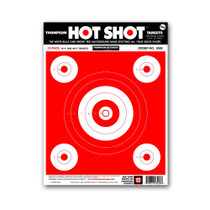 Hot Shot 9"x12" Paper Bullseye Shooting Range Targets by Thompson