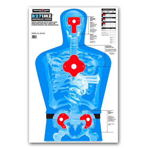 B27-IMZ Silhouette Rifle &amp; Pistol Shooting Targets