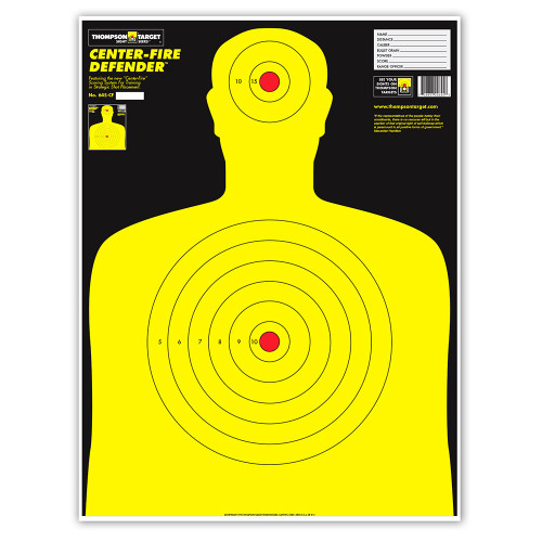 25"x38" Thompson Target B27-IMZ Life Size Human Silhouette Shooting Targets 