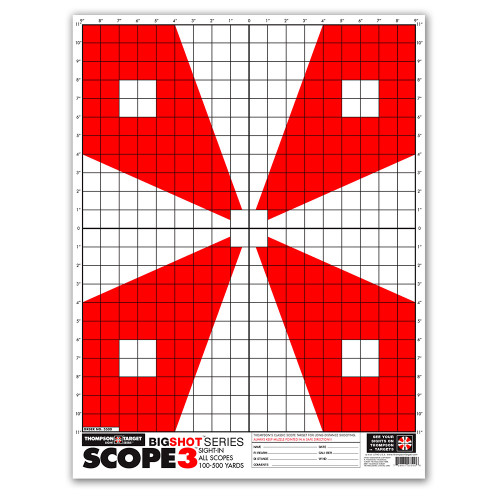 Thompson Target Rifle Scope Sight In Shooting Target - Thumbnail 5