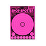 Shot Spotter Pink Adhesive Peel & Stick Gun Shooting Targets by Thompson