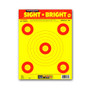 Sight Bright 9"x12" Paper Bullseye Shooting Targets by Thompson