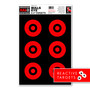 HALO Bullseye 6-4" Reactive Splatter Shooting Targets by Thompson