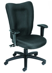 Black Fabric Multi-Function Task Chair Black Fabric Multi-Function Task Chair
