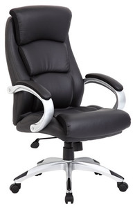 Black Padded Executive Chair Black Padded Executive Chair