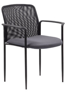 Gray Mesh Stack Guest Chair Gray Mesh Stack Guest Chair