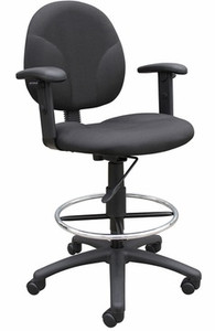 Drafting Stool with Contoured Back Drafting Stool with Contoured Back