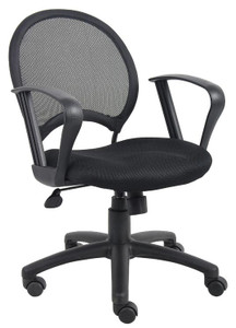 Mesh Back Task Chair with Loop Arms Mesh Back Task Chair with Loop Arms