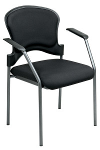 Modern Black Stack Chair Modern Black Stack Chair