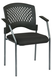 Modern Ventilated Black Stack Chair Modern Ventilated Black Stack Chair