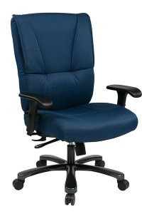 Big and Tall Deluxe Blue Executive Chair Big and Tall Deluxe Blue Executive Chair