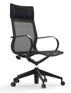 Curva Nylon Frame Hi-Back Mesh Executive Chair with Casters Curva Nylon Frame Hi-Back Mesh Executive Chair with Casters