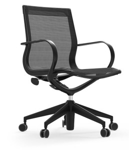 Curva Nylon Frame Mid-Back Mesh Executive Chair with Casters Curva Nylon Frame Mid-Back Mesh Executive Chair with Casters