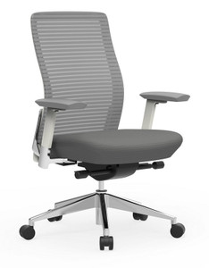 EON Grey Task Chair with Adjustable Arms EON Grey Task Chair with Adjustable Arms