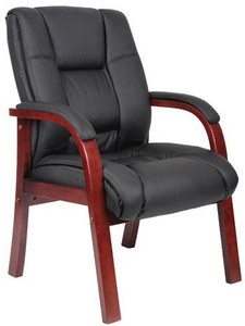 Cherry Wood Executive Guest Chair Cherry Wood Executive Guest Chair