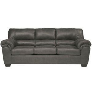 Signature Design by Ashley Bladen Sofa in Slate Faux Leather Signature Design by Ashley Bladen Sofa in Slate Faux Leather