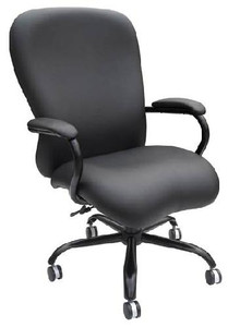 Heavy Duty Black Caressoft Executive Chair with Black Frame Heavy Duty Black Caressoft Executive Chair with Black Frame