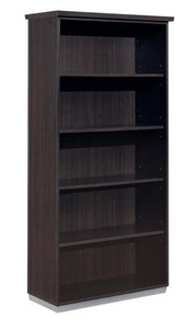 Pimlico Mocha 4-Shelf Open Bookcase Pimlico Mocha 4-Shelf Open Bookcase