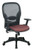 Professional Breathable Mesh Back Chair with Rosewood Fabric Seat Professional Breathable Mesh Back Chair with Rosewood Fabric Seat